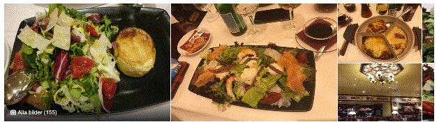 La Tagliatella: Italienskt, Pasta- och pizzarestaurang. Rating 3,5.